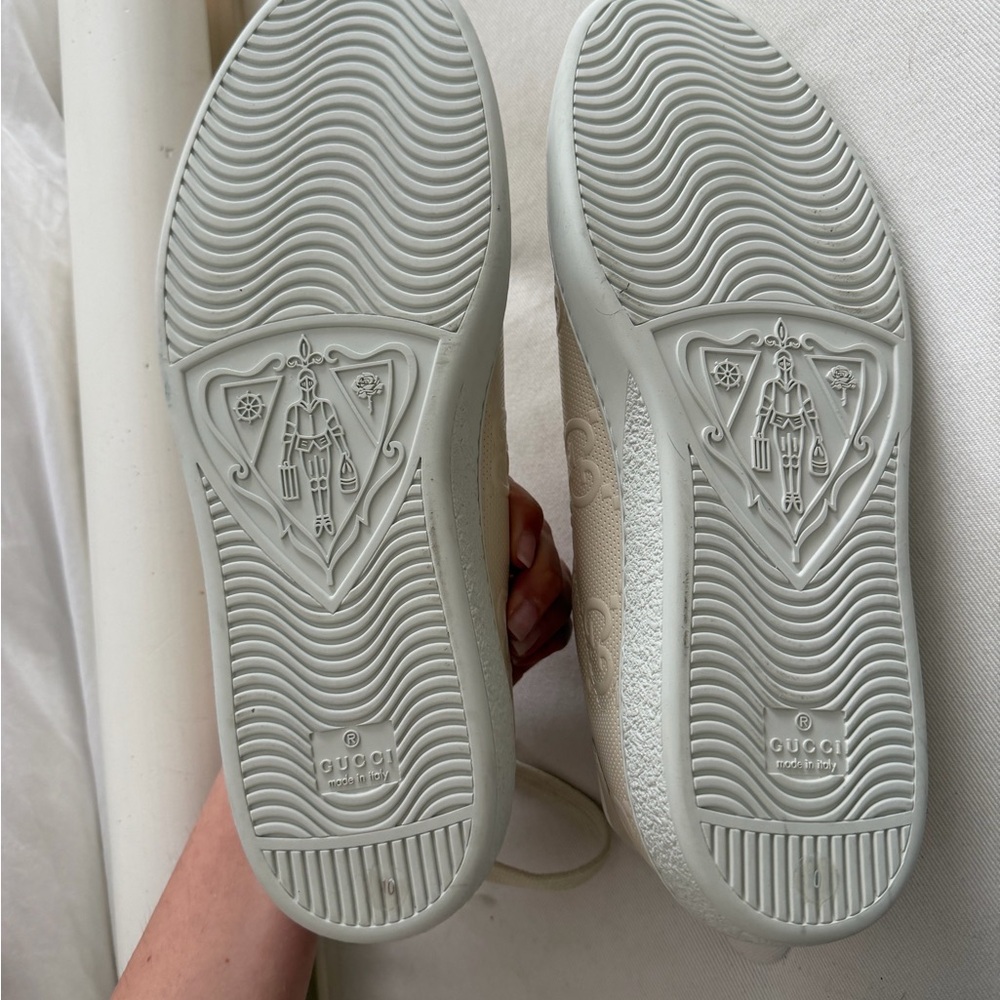 Gucci Cream Sole Sneakers